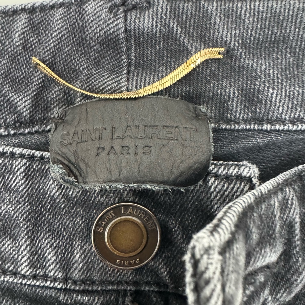 Saint Laurent low waist skinny jean size 25